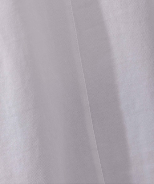 Eimee Law（エイミーロウ）の「ラバー&箔 チュールスリーブ ロゴトップス（Tシャツ/カットソー・レディース・ライトグレー/ブラック/オフホワイト・38）」の17枚目の写真