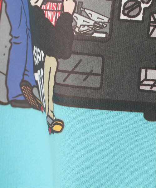 VISION STREET WEAR（ヴィジョンストリートウェア）の「VISION STREET WEAR ビジョンストリートウェア スケボー自販機トレーナー（スウェット・メンズ・オフホワイト/グレー/チャコールグレー/スカイブルー・L/LL/M）」の12枚目の写真