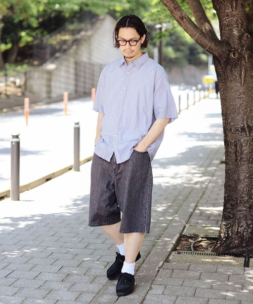 B:MING by BEAMS(ビーミングバイビームス)の「B:MING by BEAMS / デニム ショーツ(デニムパンツ・メンズ・ブラック/インディゴブルー・SMALL/MEDIUM/LARGE/X-LARGE)」の3枚目の写真