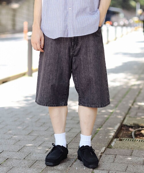 B:MING by BEAMS(ビーミングバイビームス)の「B:MING by BEAMS / デニム ショーツ(デニムパンツ・メンズ・ブラック/インディゴブルー・SMALL/MEDIUM/LARGE/X-LARGE)」の5枚目の写真