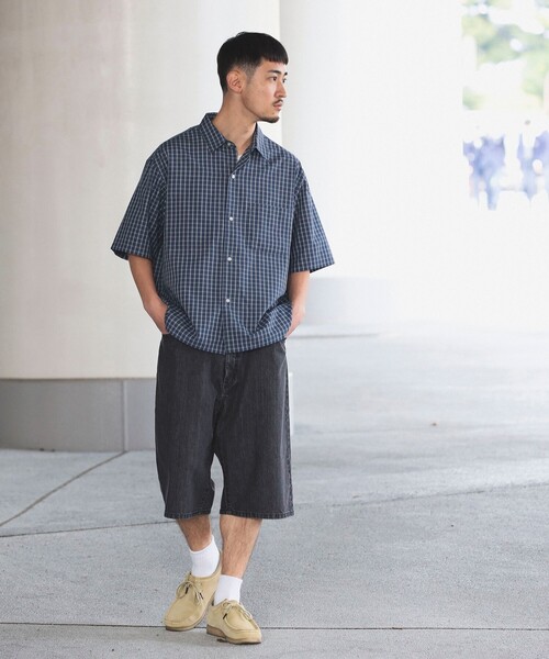 B:MING by BEAMS(ビーミングバイビームス)の「B:MING by BEAMS / デニム ショーツ(デニムパンツ・メンズ・ブラック/インディゴブルー・SMALL/MEDIUM/LARGE/X-LARGE)」の7枚目の写真