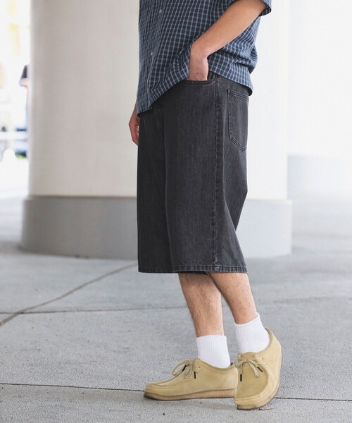 B:MING by BEAMS(ビーミングバイビームス)の「B:MING by BEAMS / デニム ショーツ(デニムパンツ・メンズ・ブラック/インディゴブルー・SMALL/MEDIUM/LARGE/X-LARGE)」の20枚目の写真