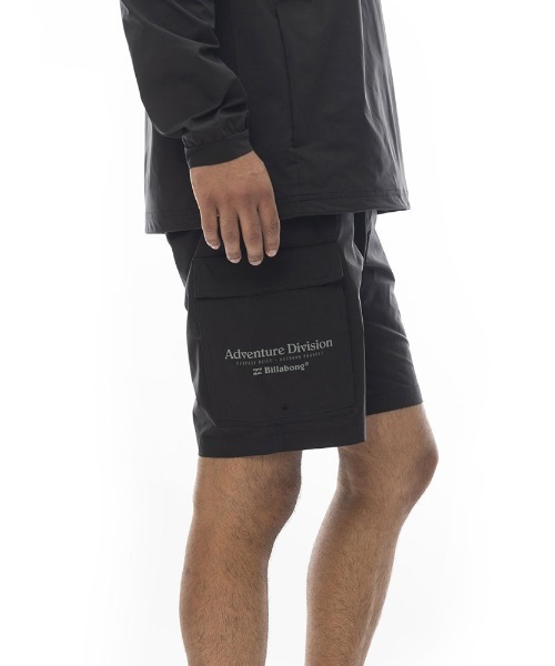 BILLABONG(ビラボン)の「BILLABONG メンズ 【A/Div.】 UTILITY SHORTS ウォークパンツ/ショートパンツ 【2024年春夏モデル】/ビラボンストレッチ速乾撥水カーゴショートパンツ(カーゴパンツ・メンズ・ブラック/アーミー・MEDIUM/LARGE/X-LARGE)」の4枚目の写真