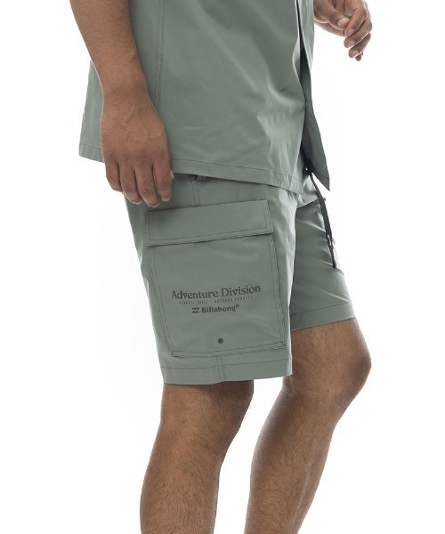 BILLABONG(ビラボン)の「BILLABONG メンズ 【A/Div.】 UTILITY SHORTS ウォークパンツ/ショートパンツ 【2024年春夏モデル】/ビラボンストレッチ速乾撥水カーゴショートパンツ(カーゴパンツ・メンズ・ブラック/アーミー・MEDIUM/LARGE/X-LARGE)」の18枚目の写真
