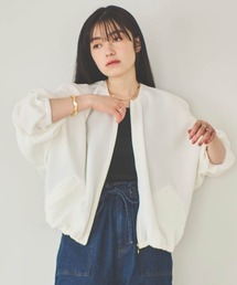 【150㎝前後の小柄さんサイズ】ぽこぽこブルゾン