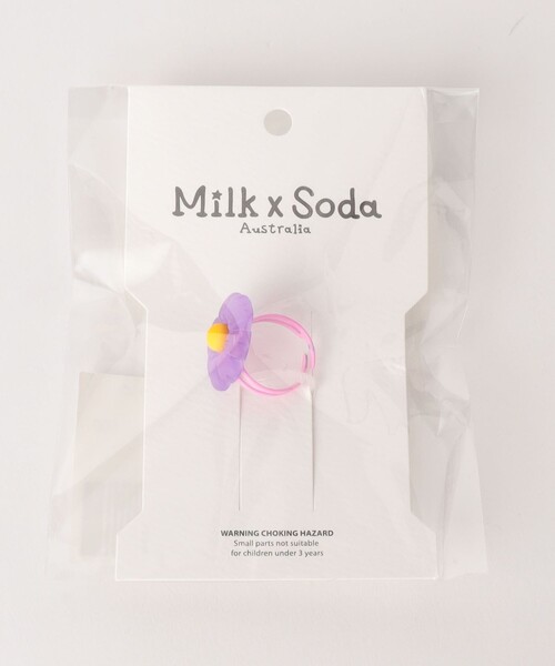 green label relaxing(グリーンレーベルリラクシング)の「<Milk&Soda>ブロッサムリング / 指輪(リング・キッズ・ライム/ピンク/ライラック/ライトブルー・FREE)」の10枚目の写真