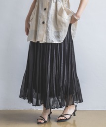 A part by | シアーランダムプリーツスカート(スカート)