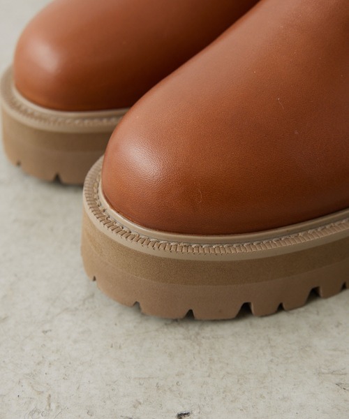 GALLARDAGALANTE（ガリャルダガランテ）の「【CAMINANDO】バックルクロッグミュール（スリッポン・レディース・キャメル・38/36/37）」の11枚目の写真