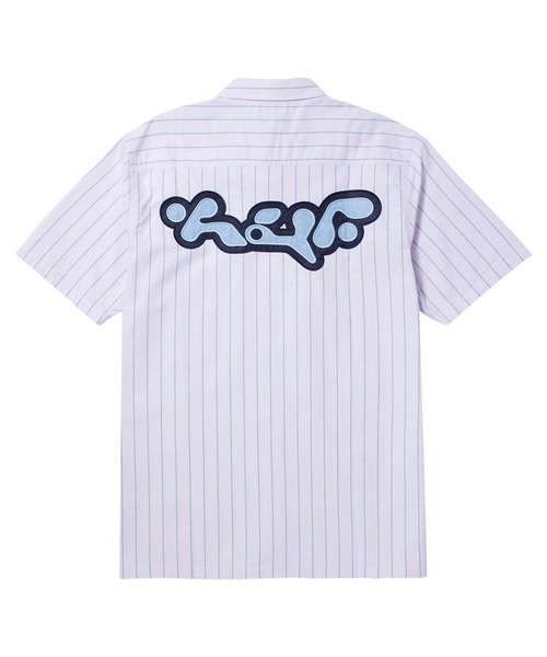 HUF（ハフ）の「PARKER WORK SHIRT / HUF シャツ（シャツ/ブラウス・メンズ・グリーン系その他/ラベンダー・SMALL/MEDIUM/LARGE/X-LARGE）」の2枚目の写真