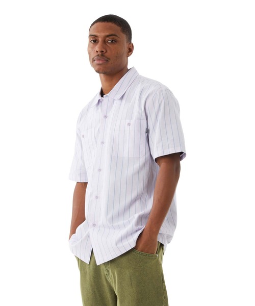 HUF（ハフ）の「PARKER WORK SHIRT / HUF シャツ（シャツ/ブラウス・メンズ・グリーン系その他/ラベンダー・SMALL/MEDIUM/LARGE/X-LARGE）」の10枚目の写真