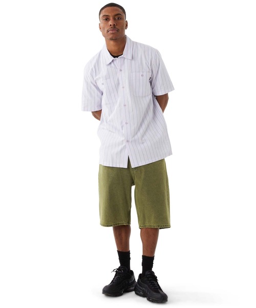 HUF（ハフ）の「PARKER WORK SHIRT / HUF シャツ（シャツ/ブラウス・メンズ・グリーン系その他/ラベンダー・SMALL/MEDIUM/LARGE/X-LARGE）」の11枚目の写真