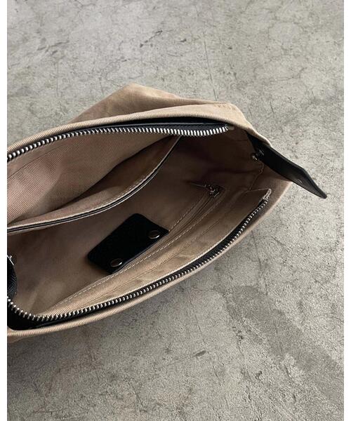 JISTORY（ジストリー）の「JISTORY/ジストリー/ROUND LEATHER SHOULDER BAG（ショルダーバッグ・レディース・ブラウン/ブラック・FREE）」の17枚目の写真