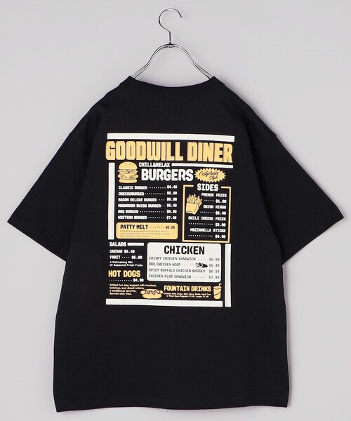 Tシャツ・カットソー COLAZIONE T-SHIRT 限定展開 CHILLAX/チラックス BEETYCARサガラ刺繍TEE