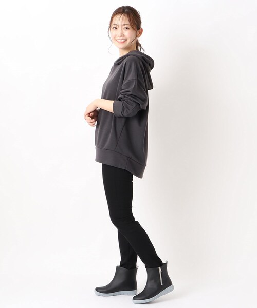 one'sterrace(ワンズテラス)の「パンジー レインブーツ(レインシューズ・レディース・ネイビー系5/ブラック系8・03/02)」の9枚目の写真
