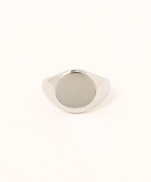 an meets zakka(アンミツザッカ)の「an meets zakka ミニマムシグネットリング(リング・メンズ・A/C/D/E/F/B・16号/19号/22号)」の10枚目の写真