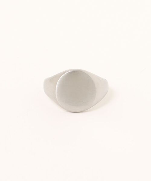 an meets zakka(アンミツザッカ)の「an meets zakka ミニマムシグネットリング(リング・メンズ・A/C/D/E/F/B・16号/19号/22号)」の11枚目の写真