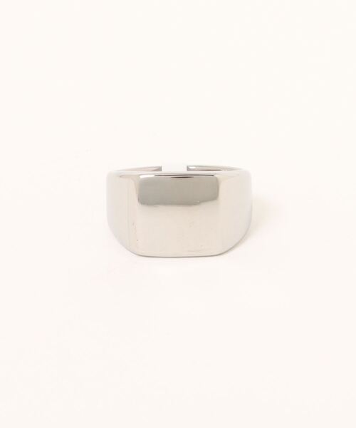 an meets zakka(アンミツザッカ)の「an meets zakka ミニマムシグネットリング(リング・メンズ・A/C/D/E/F/B・16号/19号/22号)」の13枚目の写真