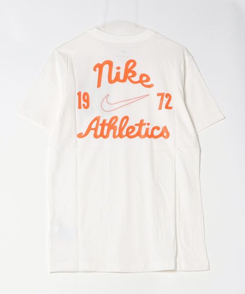 NIKE（ナイキ）の「NIKE/ナイキ M NSW TEE CLUB SSNL LBR/クラブ SSNL Tシャツ（Tシャツ/カットソー・メンズ・オフホワイト/グリーン/ブラック・M/S/XL/L/2XL）」の18枚目の写真