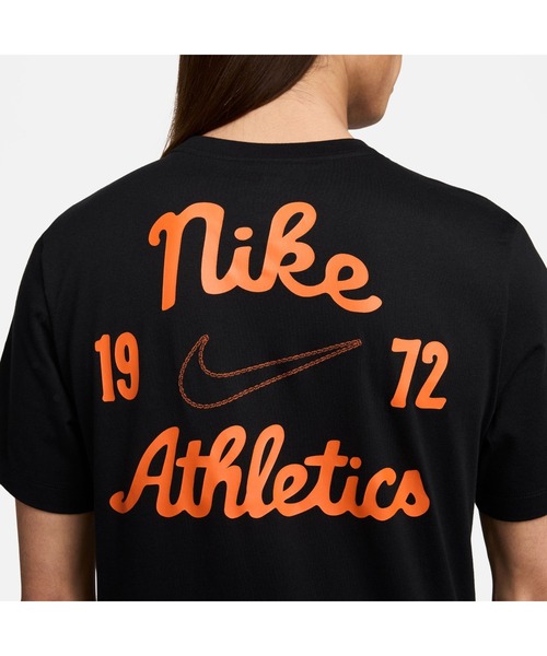 NIKE（ナイキ）の「NIKE/ナイキ M NSW TEE CLUB SSNL LBR/クラブ SSNL Tシャツ（Tシャツ/カットソー・メンズ・オフホワイト/グリーン/ブラック・M/S/XL/L/2XL）」の7枚目の写真