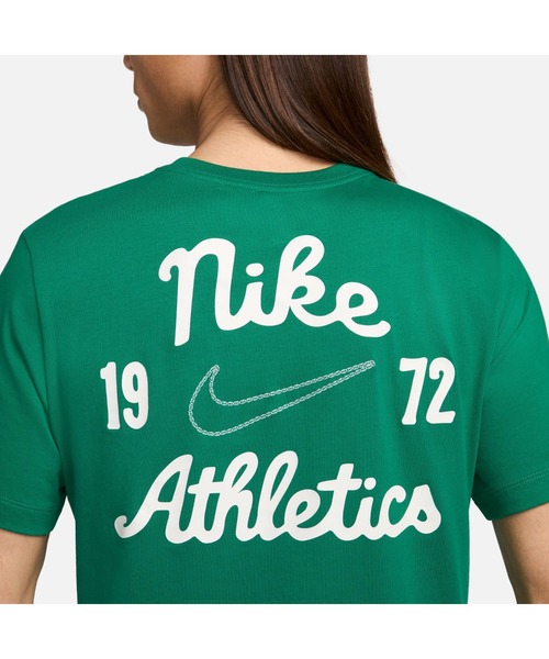 NIKE（ナイキ）の「NIKE/ナイキ M NSW TEE CLUB SSNL LBR/クラブ SSNL Tシャツ（Tシャツ/カットソー・メンズ・オフホワイト/グリーン/ブラック・M/S/XL/L/2XL）」の8枚目の写真
