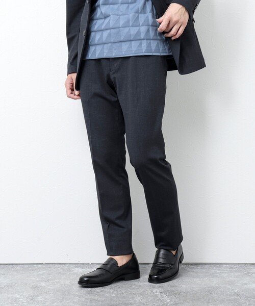 NOLLEY’S(ノーリーズ)の「《ビジカジ / セットアップ対応》MODERN FIT PT ブリーズクール ストレッチパンツ(その他パンツ・メンズ・ロイヤルブルー/ダークネイビー・M/L/XL/S)」の1枚目の写真