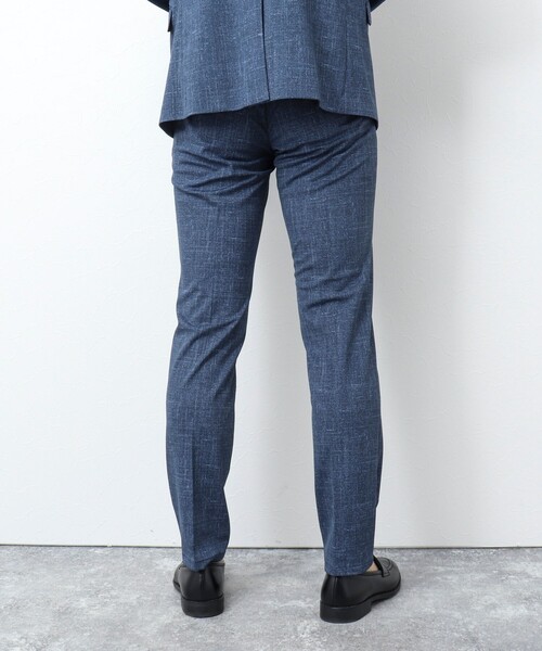 NOLLEY’S(ノーリーズ)の「《ビジカジ / セットアップ対応》MODERN FIT PT ブリーズクール ストレッチパンツ(その他パンツ・メンズ・ロイヤルブルー/ダークネイビー・M/L/XL/S)」の6枚目の写真