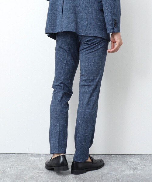 NOLLEY’S(ノーリーズ)の「《ビジカジ / セットアップ対応》MODERN FIT PT ブリーズクール ストレッチパンツ(その他パンツ・メンズ・ロイヤルブルー/ダークネイビー・M/L/XL/S)」の7枚目の写真