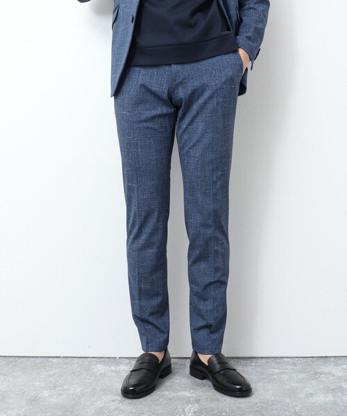 NOLLEY’S(ノーリーズ)の「《ビジカジ / セットアップ対応》MODERN FIT PT ブリーズクール ストレッチパンツ(その他パンツ・メンズ・ロイヤルブルー/ダークネイビー・M/L/XL/S)」の9枚目の写真
