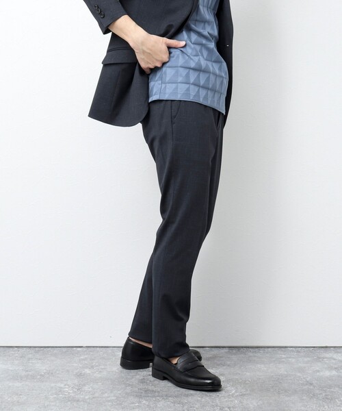 NOLLEY’S(ノーリーズ)の「《ビジカジ / セットアップ対応》MODERN FIT PT ブリーズクール ストレッチパンツ(その他パンツ・メンズ・ロイヤルブルー/ダークネイビー・M/L/XL/S)」の19枚目の写真