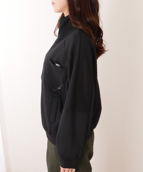 ●シクラス レディース ブルゾン 22SS ビックポケット 美品 グレー S シクラス レディース ブルゾン 22SS ビックポケット 美品 グレー