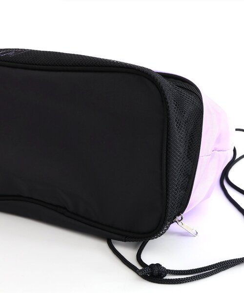 algy（アルジー）の「ALGY ボンサック（バックパック/リュック・キッズ・ラベンダー/ブラック・FREE）」の4枚目の写真