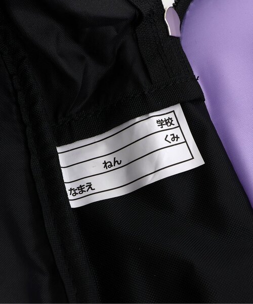 algy（アルジー）の「ALGY ボンサック（バックパック/リュック・キッズ・ラベンダー/ブラック・FREE）」の12枚目の写真