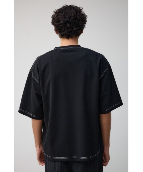 AZUL by moussy（アズールバイマウジー）の「VIGOROUSビッグTシャツ（Tシャツ/カットソー・メンズ・ブラック/ホワイト/ライトグレー/グリーン・FREE）」の20枚目の写真