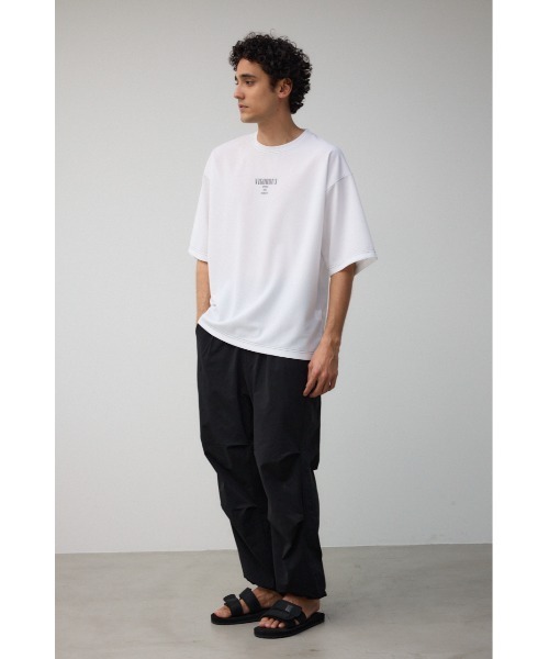 AZUL by moussy（アズールバイマウジー）の「VIGOROUSビッグTシャツ（Tシャツ/カットソー・メンズ・ブラック/ホワイト/ライトグレー/グリーン・FREE）」の7枚目の写真