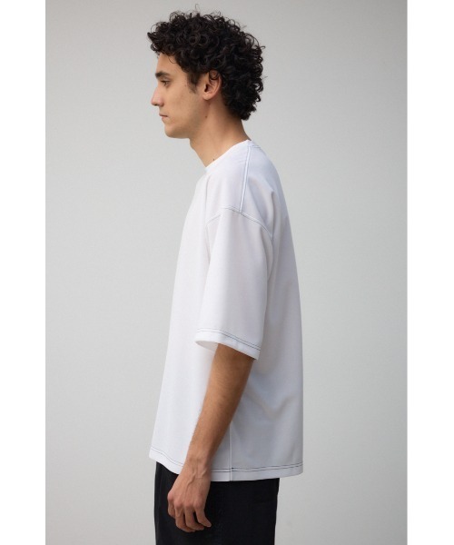 AZUL by moussy（アズールバイマウジー）の「VIGOROUSビッグTシャツ（Tシャツ/カットソー・メンズ・ブラック/ホワイト/ライトグレー/グリーン・FREE）」の9枚目の写真