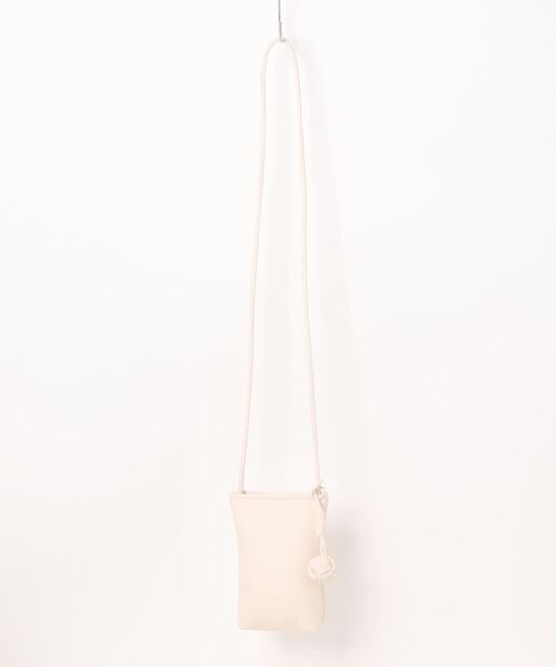 【セール】ノットチャーム付スマホショルダー（ショルダーバッグ）｜AVALON(U.Q)（アバロン）