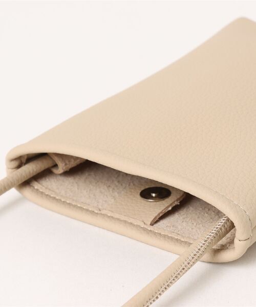 【セール】ノットチャーム付スマホショルダー（ショルダーバッグ）｜AVALON(U.Q)（アバロン）