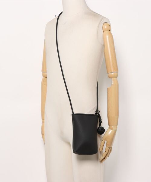 【セール】ノットチャーム付スマホショルダー（ショルダーバッグ）｜AVALON(U.Q)（アバロン）