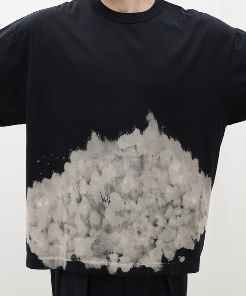 markaware（マーカウェア）の「MARKAWARE (マーカウェア) COMFORT-FIT Tee CLOUDY BLEACHI A24A-19CS11B（Tシャツ/カットソー・メンズ・ブラック・2）」の8枚目の写真