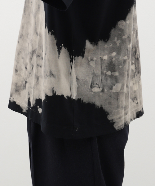 markaware（マーカウェア）の「MARKAWARE (マーカウェア) COMFORT-FIT Tee CLOUDY BLEACHI A24A-19CS11B（Tシャツ/カットソー・メンズ・ブラック・2）」の10枚目の写真