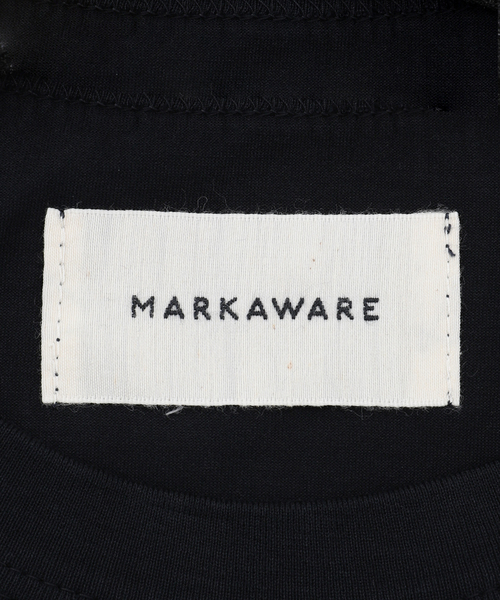 markaware（マーカウェア）の「MARKAWARE (マーカウェア) COMFORT-FIT Tee CLOUDY BLEACHI A24A-19CS11B（Tシャツ/カットソー・メンズ・ブラック・2）」の2枚目の写真