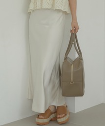Satin mermeid long スカート