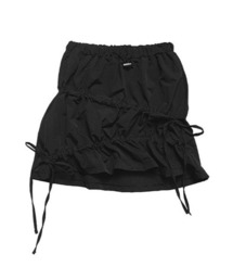 LAFFMO | ギャザーリボンミニスカート(スカート)