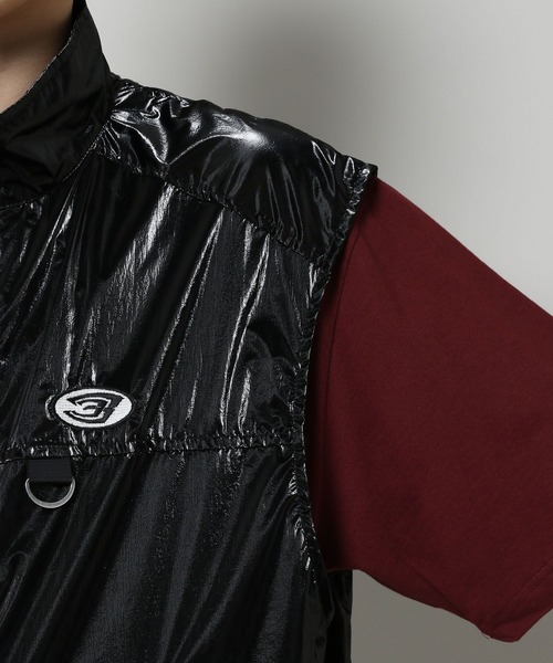 3.3 Field Trip （3.3フィールドトリップ）の「3.3 Field Trip／メタリックナイロンベスト（ベスト・メンズ・その他1/ブラック・FREE）」の17枚目の写真