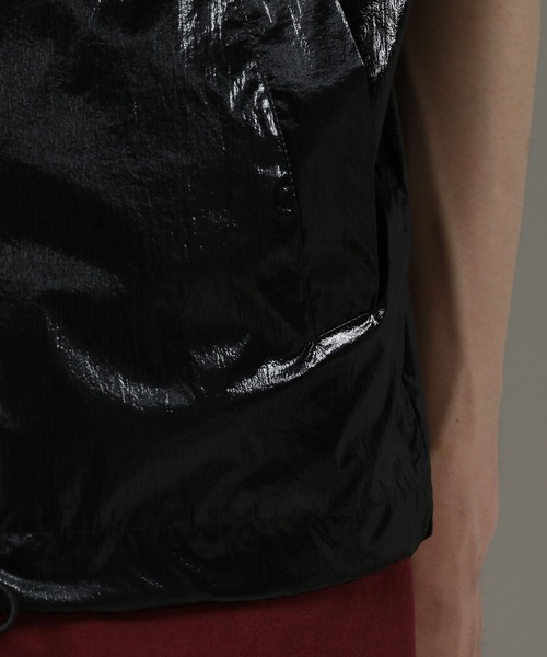 3.3 Field Trip （3.3フィールドトリップ）の「3.3 Field Trip／メタリックナイロンベスト（ベスト・メンズ・その他1/ブラック・FREE）」の18枚目の写真