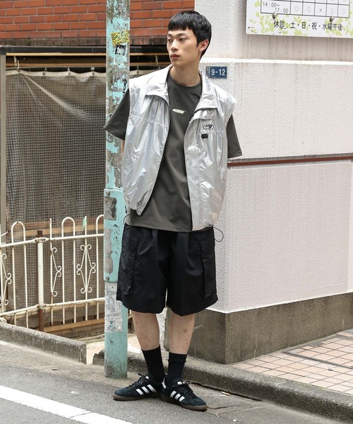 セール】3.3 Field Trip／メタリックナイロンベスト（ベスト）｜3.3