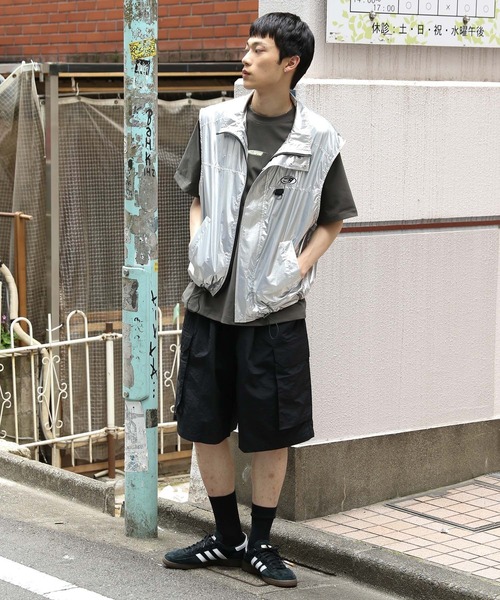 セール】3.3 Field Trip／メタリックナイロンベスト（ベスト）｜3.3