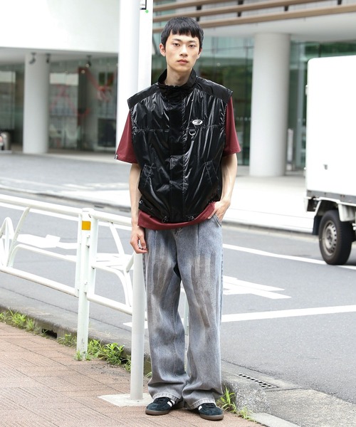 セール】3.3 Field Trip／メタリックナイロンベスト（ベスト）｜3.3