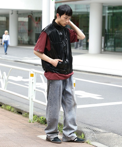 セール】3.3 Field Trip／メタリックナイロンベスト（ベスト）｜3.3