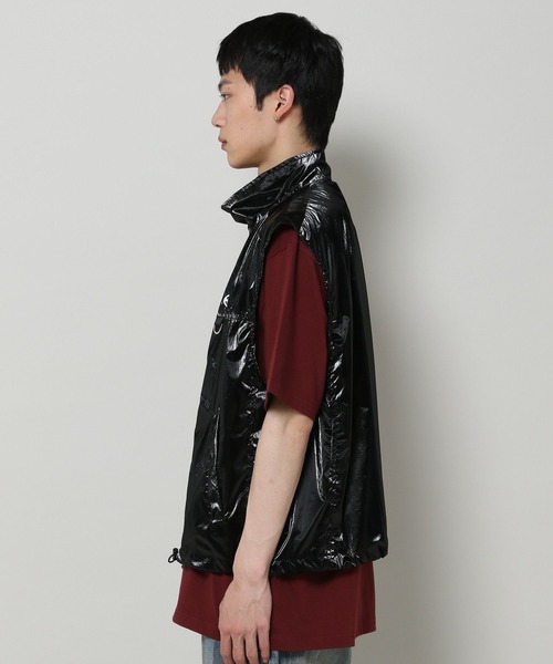 3.3 Field Trip （3.3フィールドトリップ）の「3.3 Field Trip／メタリックナイロンベスト（ベスト・メンズ・その他1/ブラック・FREE）」の14枚目の写真